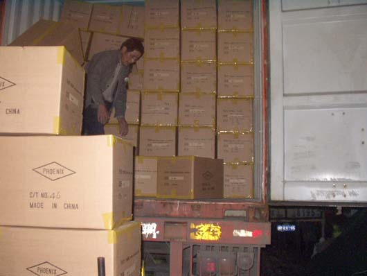 FIRST SHIPMENT IN 2006 FOR AMERICAN MARKET